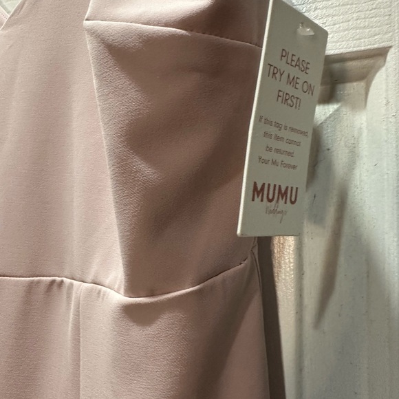 Show Me Your MuMu Morgan Gown Vintage Rose XL Extra Large New NWT - Picture 4 of 5